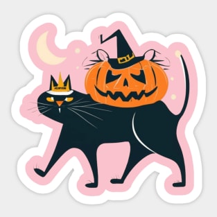 Pumpkin King Sticker